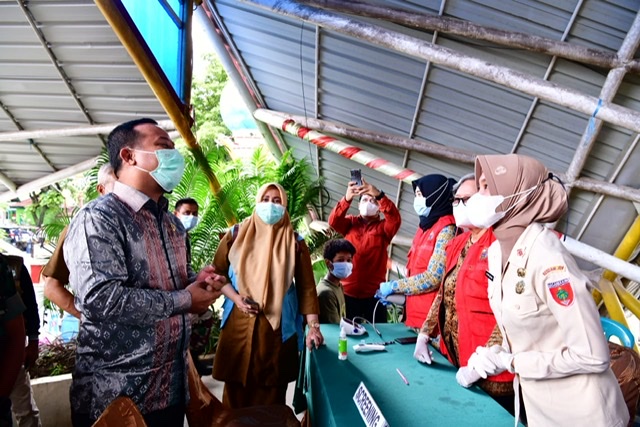 Pemprov Sulsel Upayakan Beragam Cara untuk Percepatan Vaksinasi Covid-19